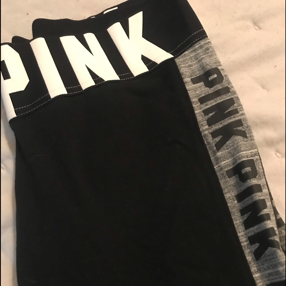 Pink Victoria leggings/yoga pants, skinny